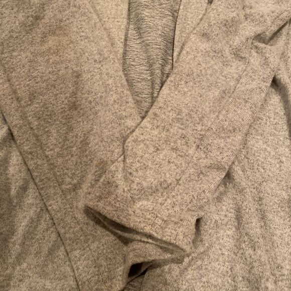 Justify Grey Hooded Cardigan Size XL - Picture 7 of 10